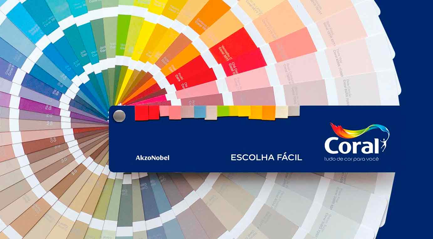 Tintas Coral Paletas De Cores